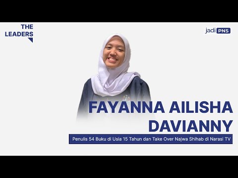PENULIS 54 BUKU DI USIA 15 TAHUN - FAYANNA AILISHA DAVIANNY