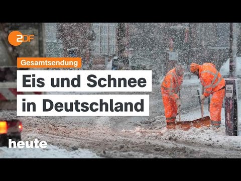 heute 19:00 Uhr vom 02.01.2026 Winter in Deutschland, Brandkatastrophe Schweiz, Aktivrente