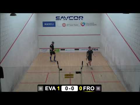 Finnish Open 2018: Kristian Frost DEN - Emyr Evans WAL