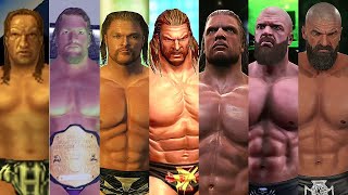 The Evolution of Triple H Entrances in WWE Games (2000 - 2023) !!! - WWE 2K23