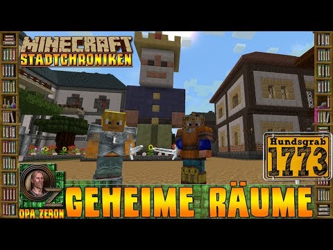 Minecraft Stadtchroniken [#1773] Geheime Räume [HD+ Deutsch]