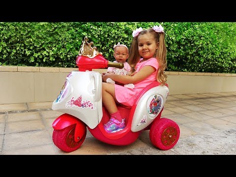 Diana Cleans The House to get toys