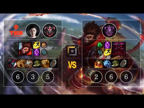 TES Moyu Wukong vs Ornn Top - KR GrandMaster Patch 10.10