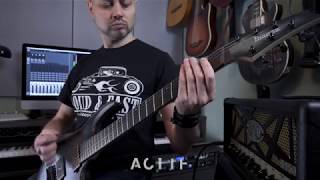 Video thumbnail for Ibanez RGDIM6FM CLF Iron Label / EVH 5150III 50W EL34 Head BK - Metal Test by Voron by Voron Guitar