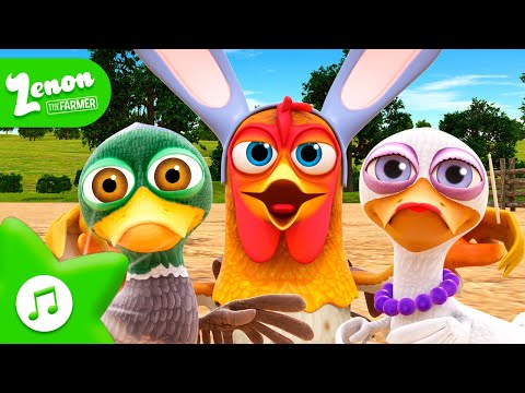 🕺The Farm's Conga 👨‍🌾 ZENON THE FARMER 👨‍🌾 MIX 🎵 SONG PREMIERE 🌈 FOR KIDS