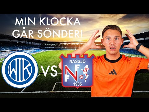 KLOCKAN GÅR SÖNDER MITT I MATCHEN | Waggeryds IK - Nässjö FF (Division 3)