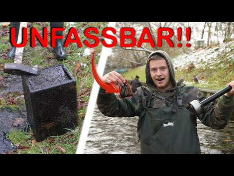 UNFASSBAR 😯— SCHMUCKBEUTEL, Geschlossene TRESORE und GELDKASSETTEN 🤯/ Magnetfischen Gebrüder Lange