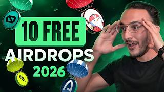 10 Free Crypto Airdrops for 2026 — Full Breakdown & Transcript