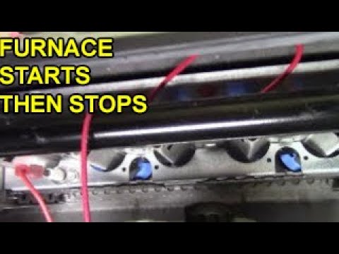 Furnace Starts Then Shuts Off - Flame Sensor? - Clean, Replace for $20