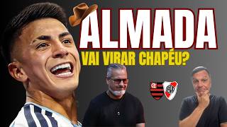Flamengo se expõe na tentativa de contratar Almada e corre risco de levar chapéu do River em crise