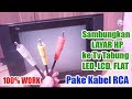 Cara Menghubungkan HP Ke TV Tabung Dengan Kabel RCA