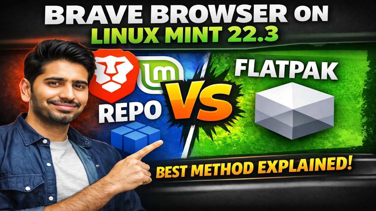 Brave Browser on Linux Mint 22.3 – Repo vs Flatpak (Best Method Explained)