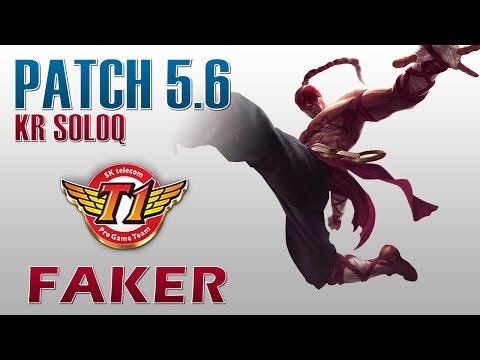 SKT T1 Faker - Lee Sin Jungle - KR SoloQ