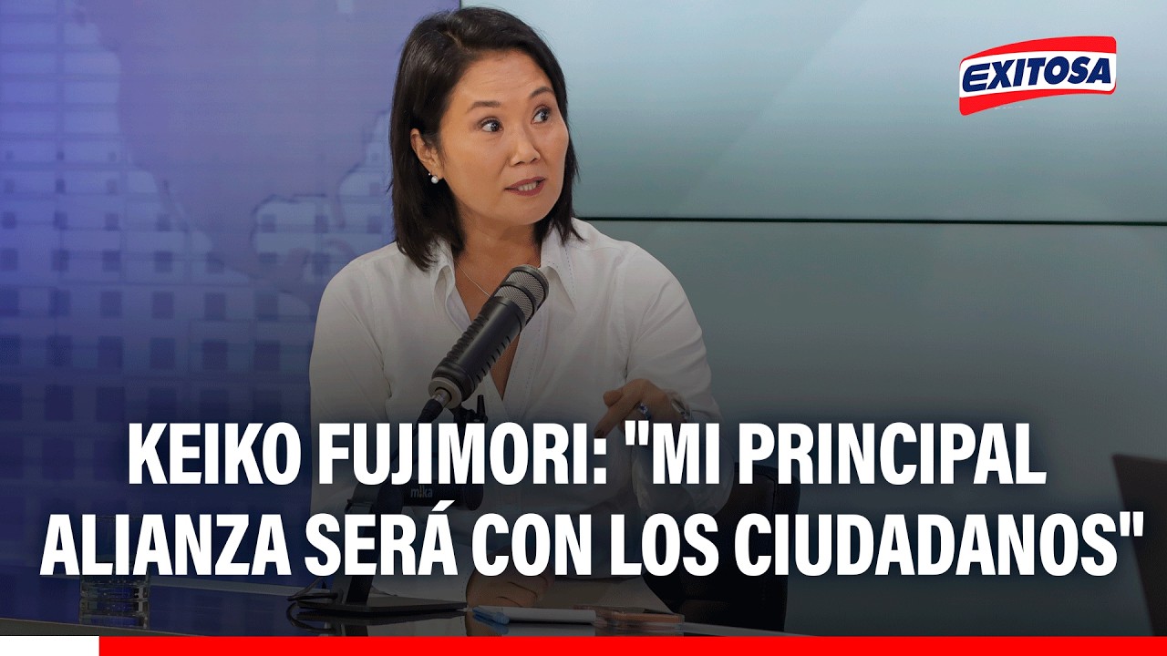 🔴🔵 Keiko Fujimori manifestó la manera en cómo gobernará si llega a ser elegida