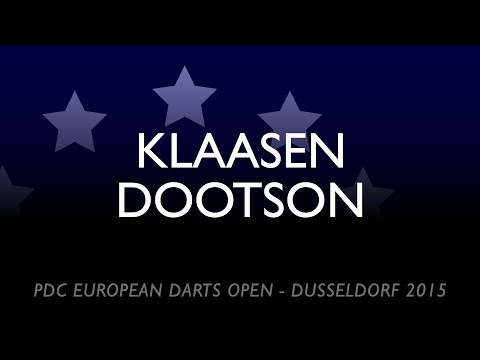 PDC European Tour: Düsseldorf | Klaasen vs Dootson | 1st round