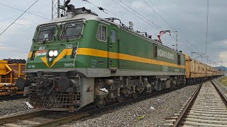 Ef 9k with 18512 vskp-krpt intercity departing from PvP superb acceleration and op track sounds