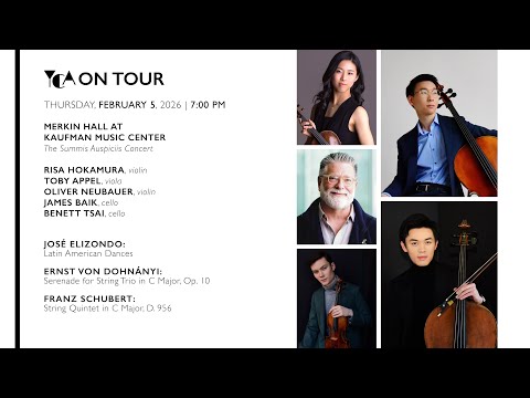 Young Concert Artists on Tour video