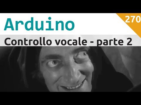 Controllo vocale per Arduino con Bluetooth e AppInventor 2/2 - Video 270