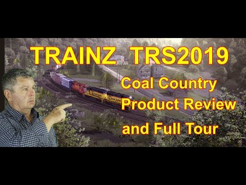 TRAINZ TRS2019 Coal Country Product Review and Full Tour