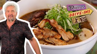Guy Fieri Eats "Masterpiece" Ramen at Noodle Shop in DC | Diners, Drive-Ins and Dives | Food Network
