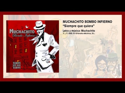 Muchachito Bombo Infierno "Ojalá no te hubiera conocido nunca"