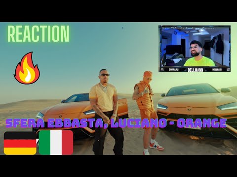 Sfera Ebbasta, Luciano - Orange (Reaction)