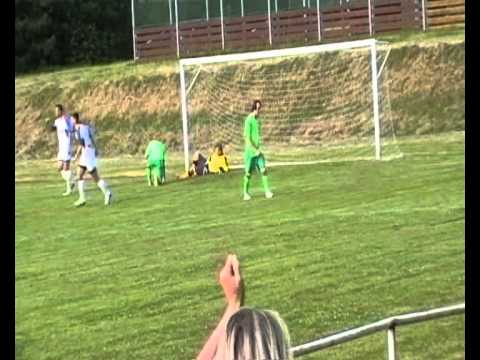 Baráž o 1.B třídu: FK Volduchy - Baník Zbůch, branka T. Kratochvíla na 2:0