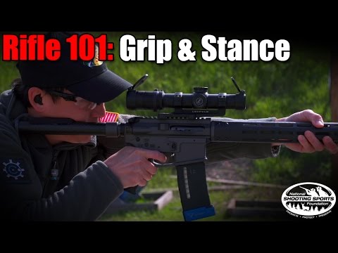 Rifle Grip & Stance | Rifle 101 with Top Shot Chris Cheng