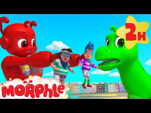 The Orphle Bandits | My Magic Pet Morphle | Morphle Dinosaurs | Cartoons for Kids