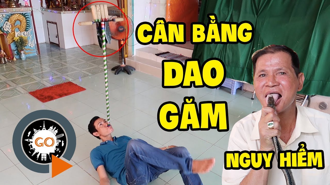 [16+] Cận cảnh Xiếc Cân Bằng Dao Găm - Bộ Môn Xiếc trong Múa Bóng Rỗi (Người Bí Ẩn)