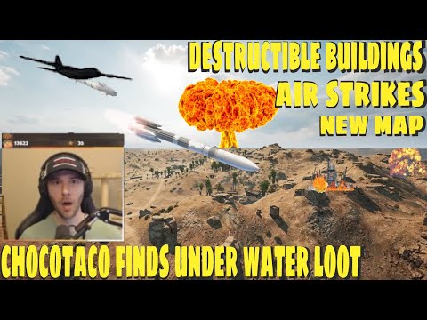 ChocoTaco Finds Underwater Loot New Pubg 2x2 Map