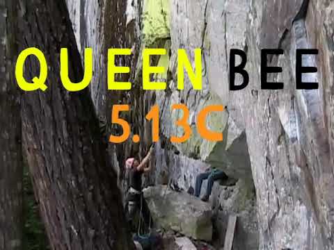 Queen bee 5.13c // Squamish, British Columbia