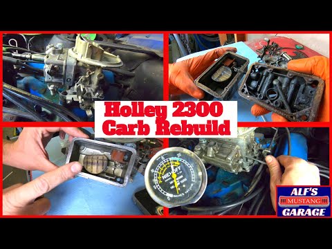 Holley 2300 2 Barrel Carburetor Rebuild - 1967 Ford Mustang