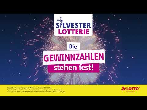 Gewinnzahlen der Silvesterlotterie 2025