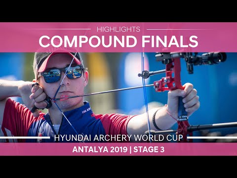 Compound highlights [ENGLISH] | Antalya 2019 Hyundai Archery World Cup stage 3