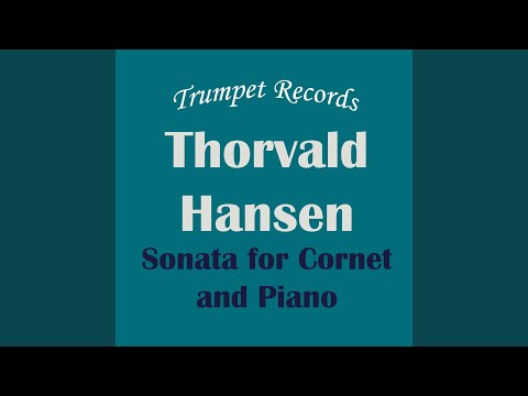 Thorvald Hansen: Sonata for Cornet and Piano: II. Andante: Accompaniment, Play along, Backing track