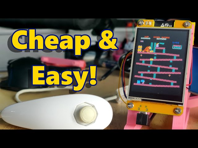 Vídeo relacionado con APKLVSR ESP Display Módulo WiFi Bluetooth 3.2" 240 * 320 TFT Módulo ESP-2432S032C-I Pantalla táctil capacitiva con interfaz USB C para Arduino IDE