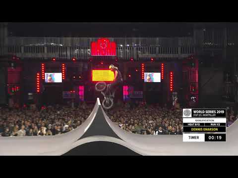 Dennis Enarson | 1st place - BMX Freestyle Spine Ramp Pro Qualifiers | FISE Montpellier 2019