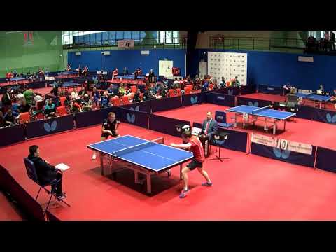 Настольный теннис. Тютрюмов Александр - Вячеслав Буров Командный Чемпионат России 2021г.