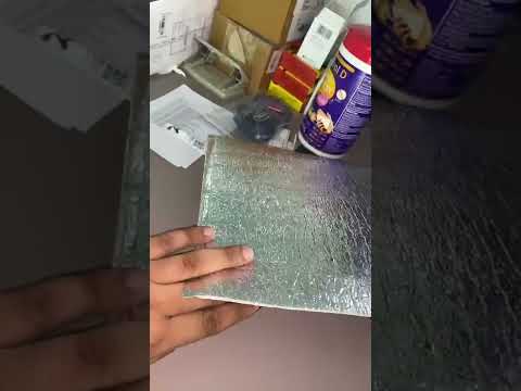 Bubble Padded Silver Foil Envelops