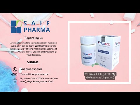 Velpaclear Sofosbuvir 400 Mg Velpatasvir 100mg
