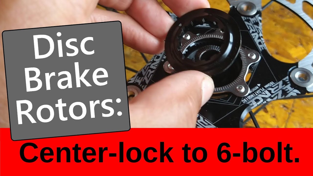 Can I change from 6 bolt to centerlock? More REF