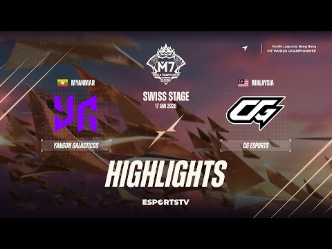 Yangon Galacticos vs CG Esports HIGHLIGHTS M7 World Championship | CG VS YG ESPORTSTV