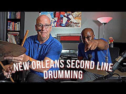 SECOND LINE IS THE MOTHER OF ALL DRUM SET GROOVES