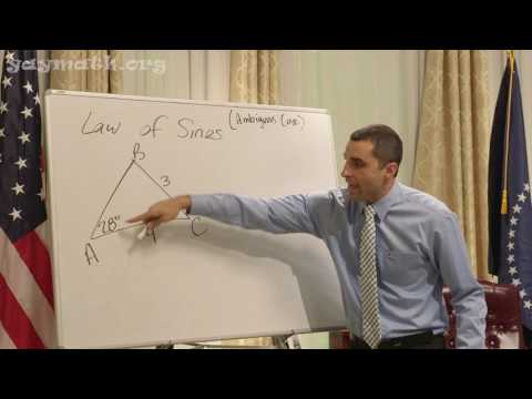 Trigonometry – Law of Sines