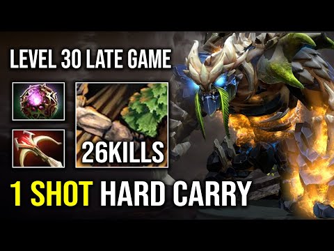 1 Shot Everything In His Path +60K Damage Tiny LEVEL 30 Super Carry Late Game Dota 2
