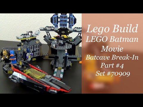 Let's Build - LEGO Batman Movie Batcave Break-In Set #70909 - Part 4