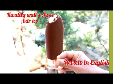 Kwality wall's choco bar ice cream review in ▪️English▪️