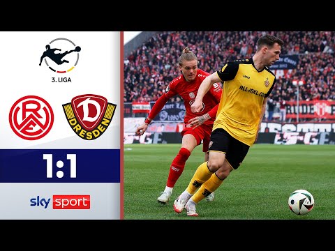 Dynamo lässt Federn im Aufstiegskampf! | Rot-Weiss Essen - Dynamo Dresden | Highlights - 3. Liga