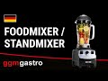 Commercial food blender - 2 litres - 1.5 kW